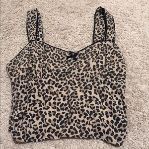 Leopard Print Women's Top